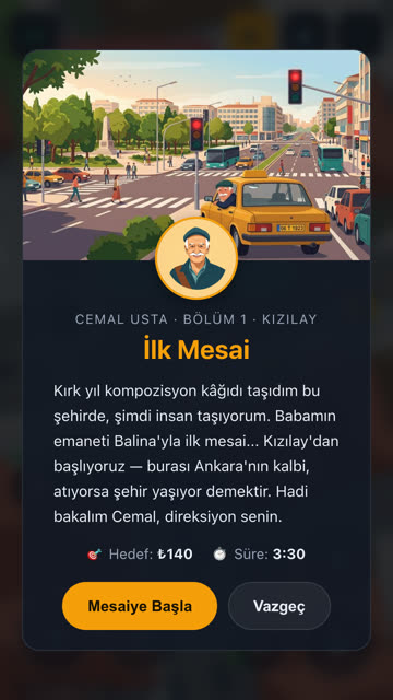 Dursun Dönmez'in hikâye bölümü giriş ekranı